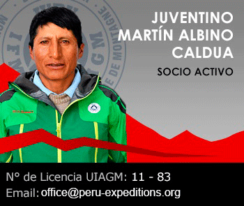 Juventino Albino Caldua (Guia de montanha certificado IVBV - UIAGM - IFMGA)