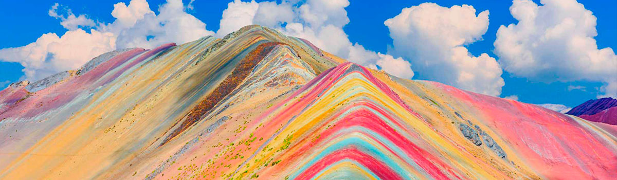 Cusco, Vale Sagrado, Área Salkantay, Montanha Rainbow de 7 cores e Machu Picchu